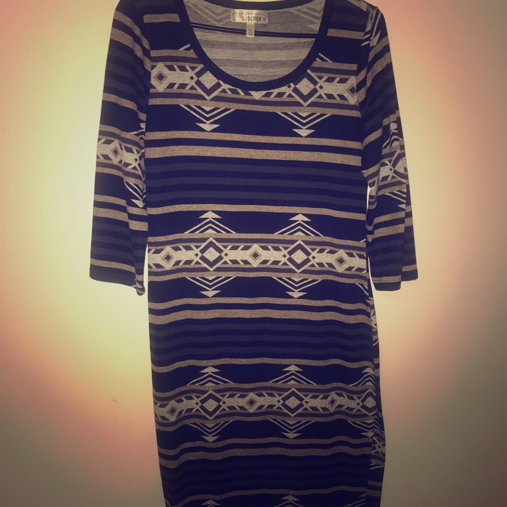 🔥Hot🔥 Aztec Midi stretch dress 👗